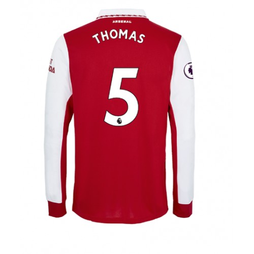 Arsenal Thomas Partey #5 Hjemmedrakt 2022-23 Langermet Arsenal Thomas Partey #5 Hjemmedrakt 2022-23 Langermet